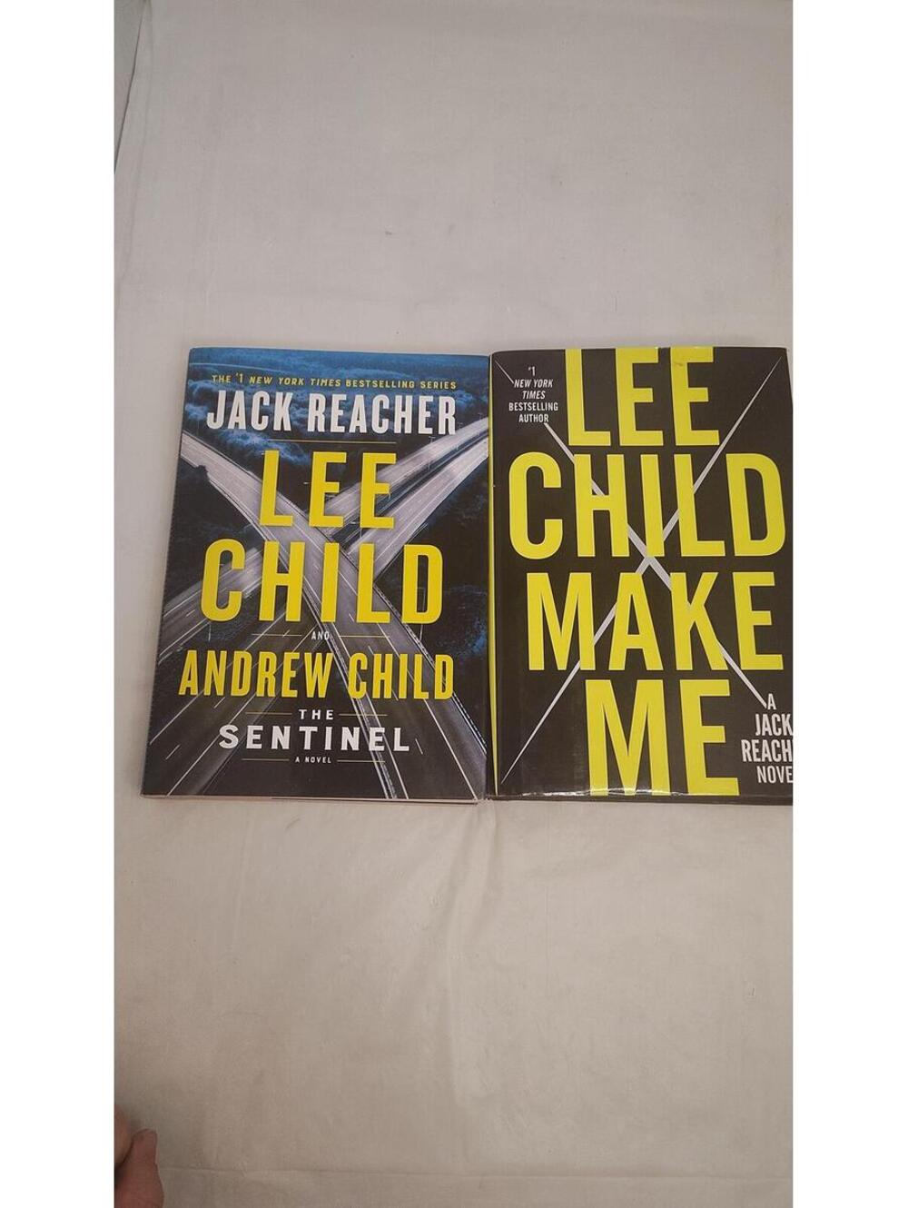 Lee Child Jack Reacher Hardcover Book Lot The Sentinel Make Me Thriller